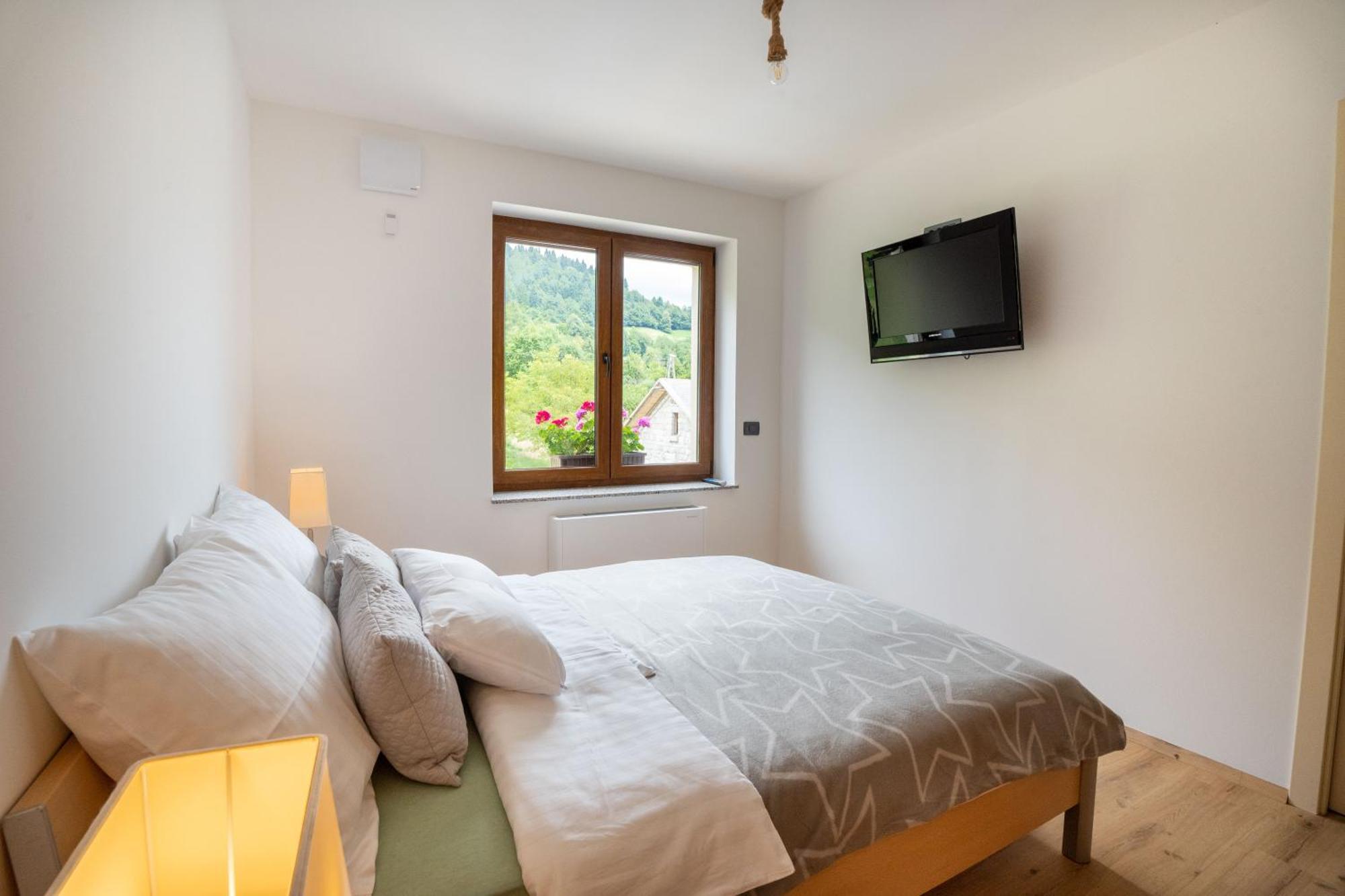 Aparthotel Hom At Vintgar Zgornje Gorje Dış mekan fotoğraf