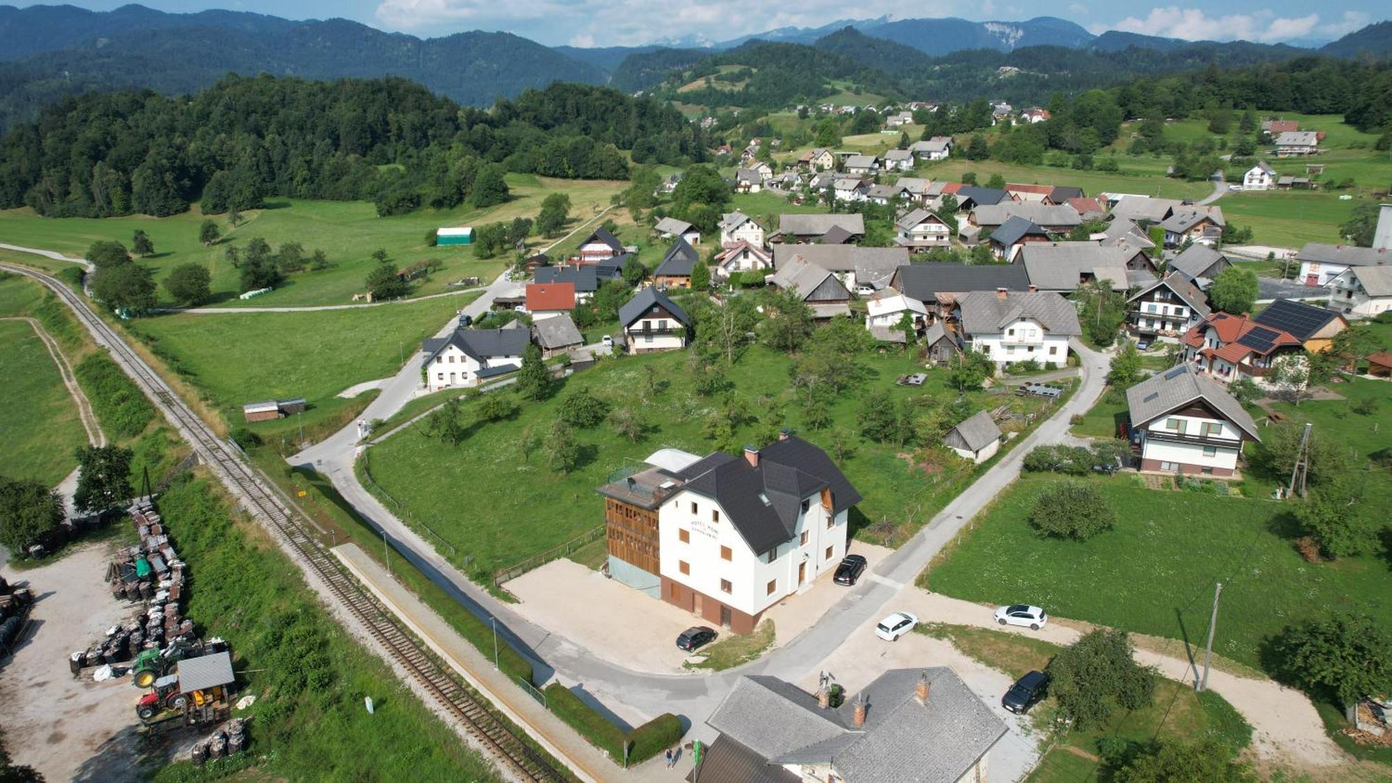 Aparthotel Hom At Vintgar Zgornje Gorje Dış mekan fotoğraf